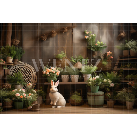 Fabric Photography Background Easter / Backdrop 5243