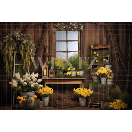 Fabric Photography Background Easter / Backdrop 5245