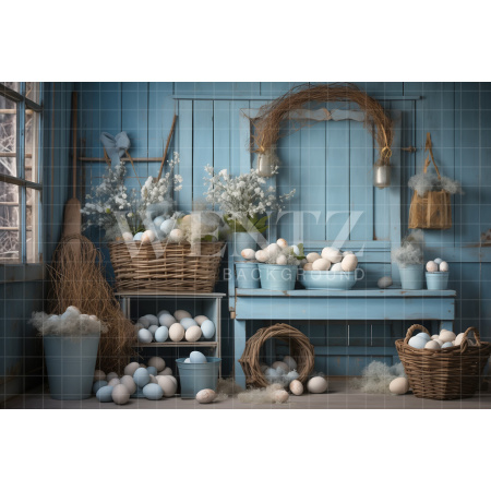 Fabric Photography Background Easter / Backdrop 5266