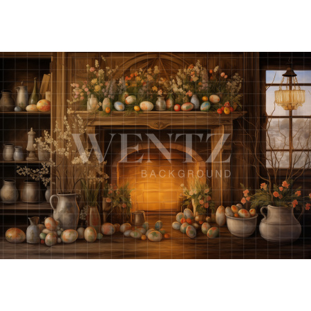 Fabric Photography Background Easter / Backdrop 5268