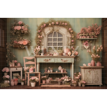 Fabric Photography Background Easter / Backdrop 5275