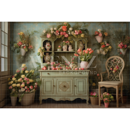 Photography Background in Fabric Easter 2024 / Backdrop 5276