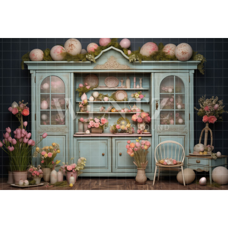 Fabric Photography Background Easter / Backdrop 5277