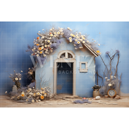 Fabric Photography Background Easter / Backdrop 5302