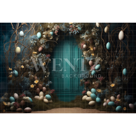 Fabric Photography Background Easter / Backdrop 5305