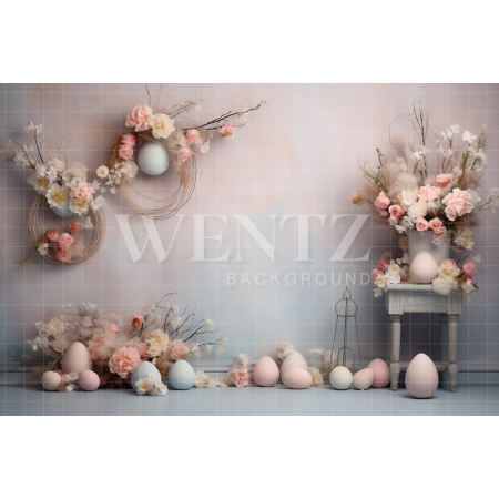 Fabric Photography Background Easter / Backdrop 5306
