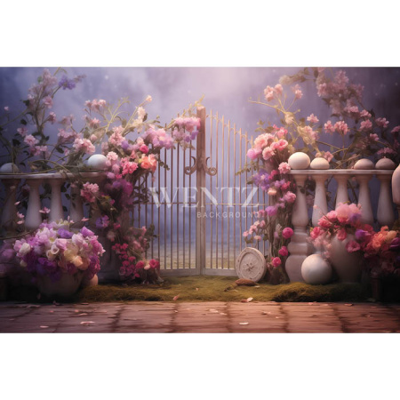 Fabric Photography Background Easter / Backdrop 5316