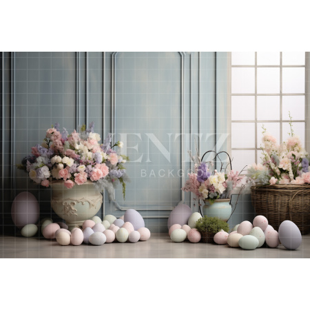 Fabric Photography Background Easter / Backdrop 5338