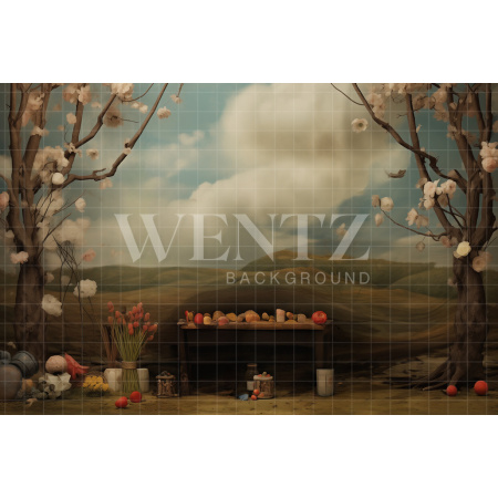 Fabric Photography Background Easter / Backdrop 5339