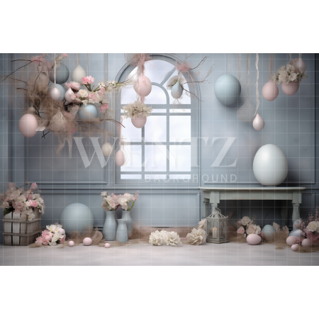 Fabric Photography Background Easter / Backdrop 5348