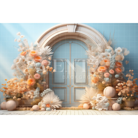 Fabric Photography Background Easter / Backdrop 5357
