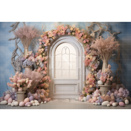 Fabric Photography Background Easter / Backdrop 5358