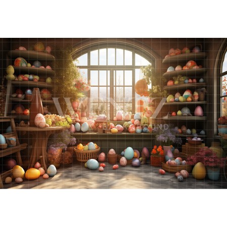 Fabric Photography Background Easter / Backdrop 5362