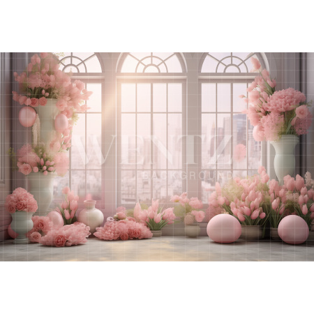 Fabric Photography Background Easter / Backdrop 5363