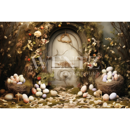 Fabric Photography Background Easter / Backdrop 5388