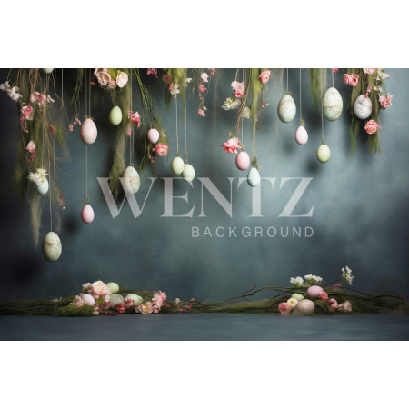 Fabric Photography Background Easter / Backdrop 5391