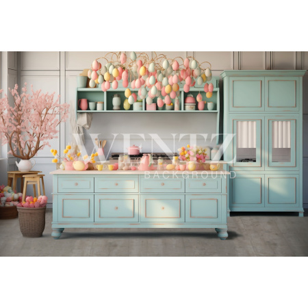 Fabric Photography Background Easter / Backdrop 5398