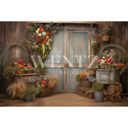 Fabric Photography Background Easter / Backdrop 5427