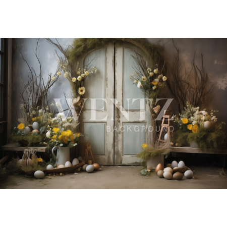 Fabric Photography Background Easter / Backdrop 5439