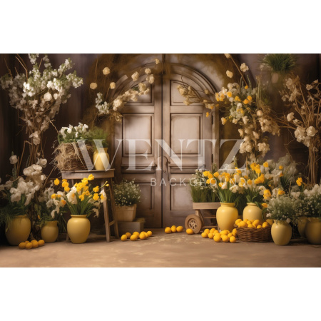 Fabric Photography Background Easter / Backdrop 5441