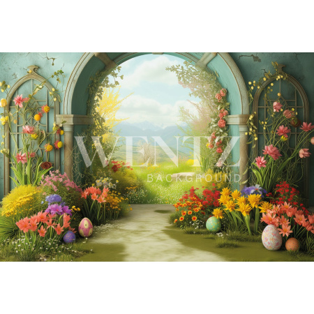 Fabric Photography Background Easter / Backdrop 5450