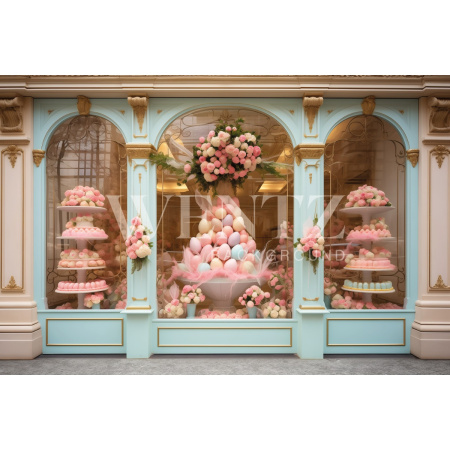 Fabric Photography Background Easter Store / Backdrop 5459