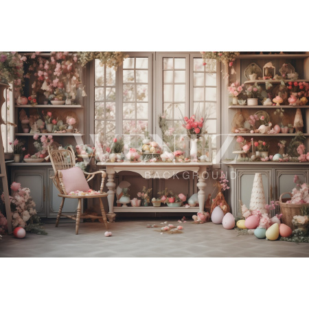 Fabric Photography Background Easter / Backdrop 5465