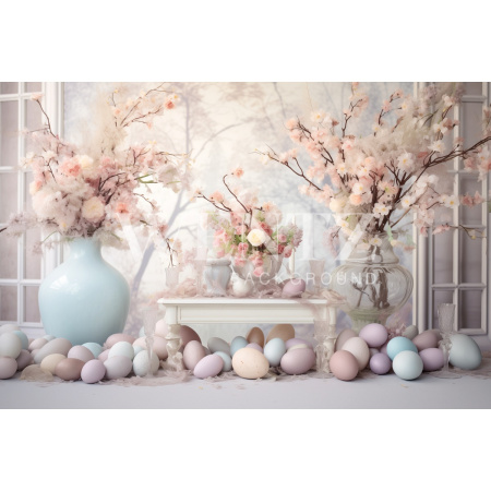 Fabric Photography Background Easter / Backdrop 5490