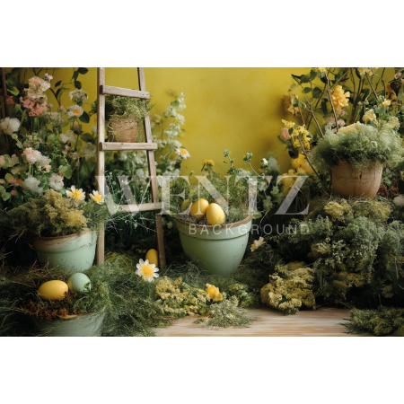 Fabric Photography Background Easter / Backdrop 5672