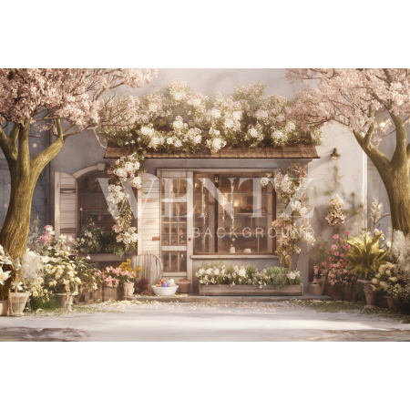 Fabric Photography Background Easter Store / Backdrop 5673