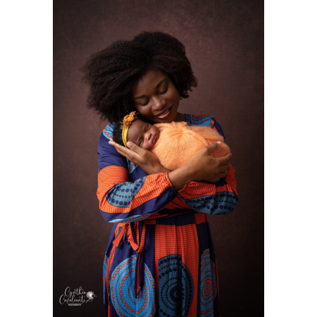 Fabric Photography Background Texture Brown / Backdrop 1524