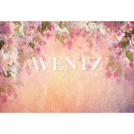 Fabric Photography Background Floral / Backdrop 699