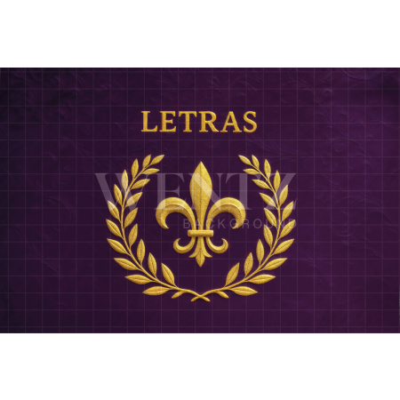 Fabric Photography Background Language Graduation / Backdrop 7939