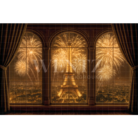 Fabric Photography Background New Year / Backdrop 7955