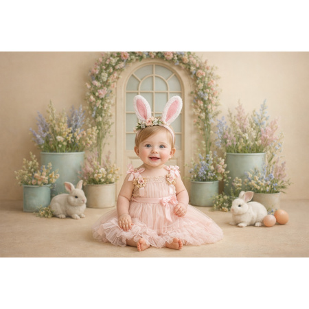 Fabric Photography Background Easter / Backdrop 8074