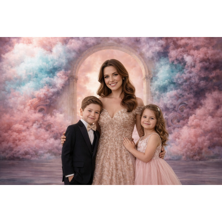 Fabric Photography Background Mother's Day Arch / Backdrop 8117