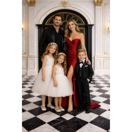 Fabric Photography Background Mother's Day / Backdrop 8251