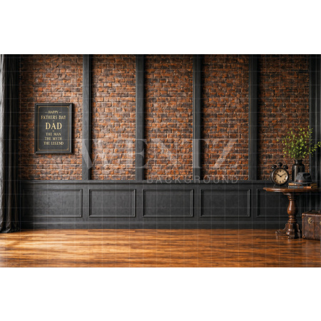 Fabric Photography Background Father's Day / Backdrop 8390