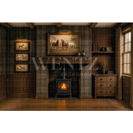 Fabric Photography Background Father's Day Room / Backdrop 8419