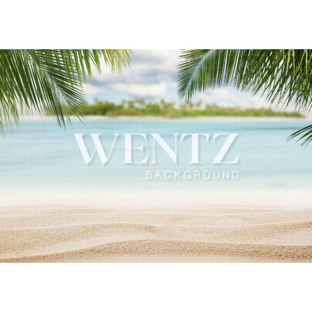 Fabric Photography Background Beach and Sea / Backdrop 90