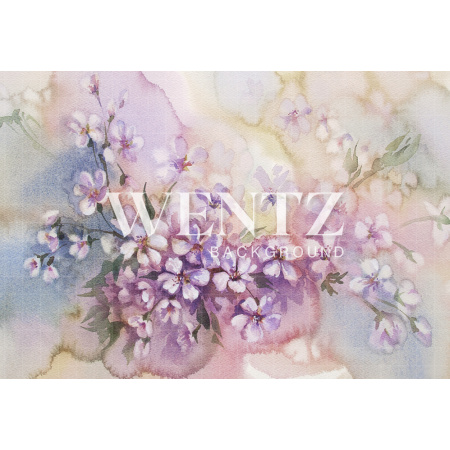 Fabric Photography Background Floral / Backdrop 947