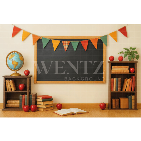 Fabric Photography Background ABC/ Backdrop 7594