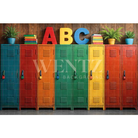 Fabric Photography Background ABC/ Backdrop 7596