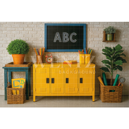 Fabric Photography Background ABC/ Backdrop 7601