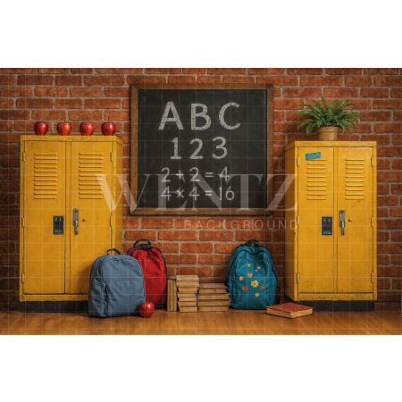 Fabric Photography Background ABC/ Backdrop 7602