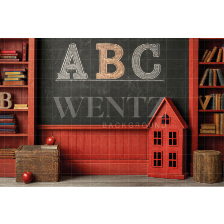 Fabric Photography Background ABC/ Backdrop 7850