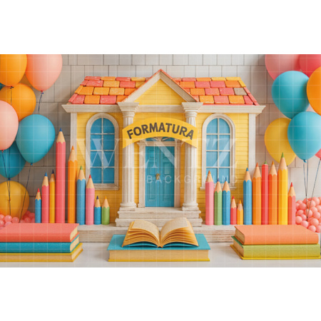 Fabric Photography Background ABC/ Backdrop 7859