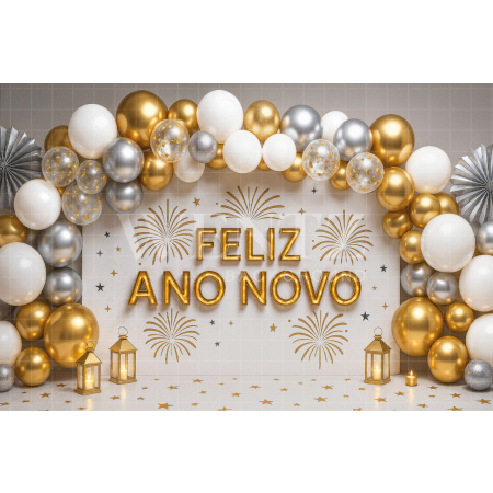 Fabric Photography Background New Year / Backdrop 7793