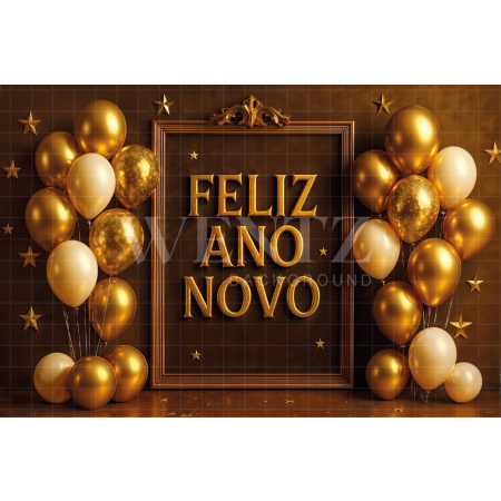 Fabric Photography Background New Year / Backdrop 7794