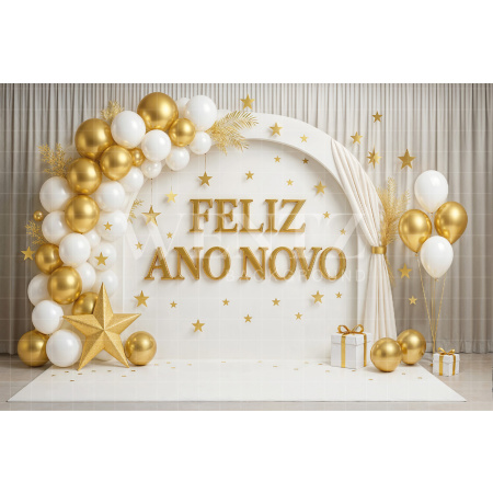 Fabric Photography Background New Year / Backdrop 7796